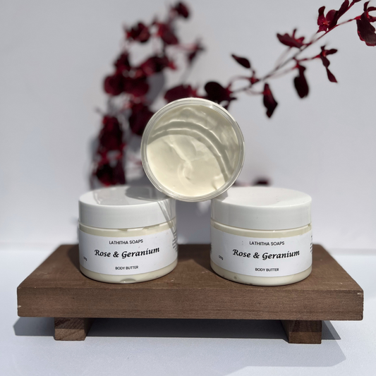 Rose & Geranium Body Butter