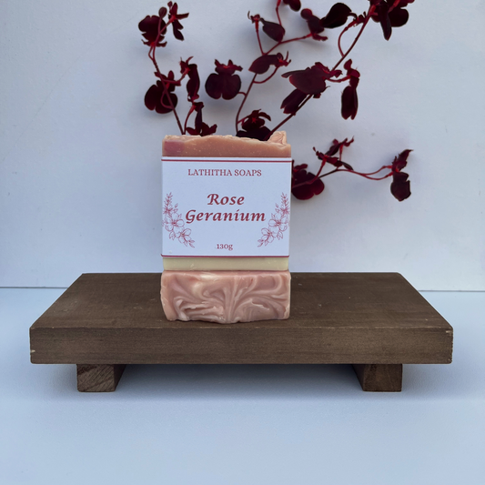 Rose Geranium Bar Soap