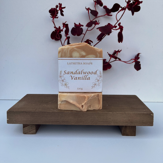 Sandalwood & Vanilla Bar Soap